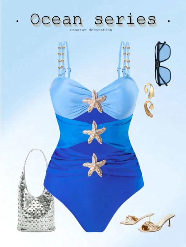 SHEIN Swim Curve Maillot une pièce
