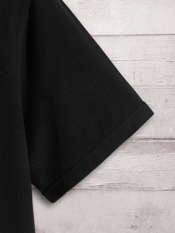 Manfinity Dauomo T-shirt broderie cœur – Image 3