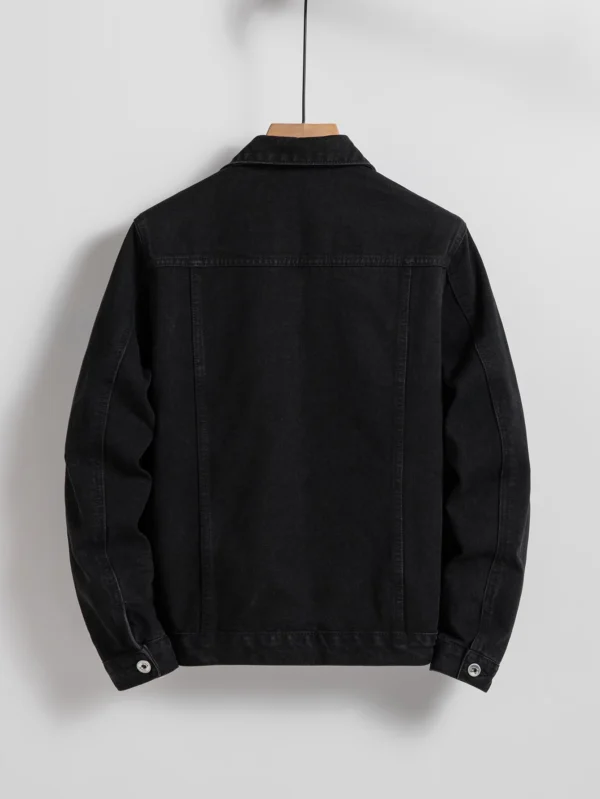 Manfinity Hypemode Veste jean foncé basique – Image 2
