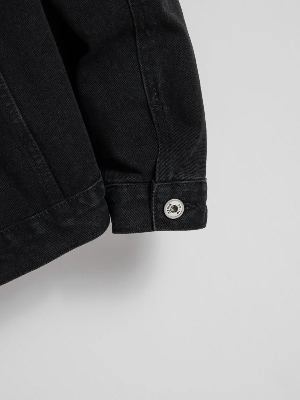Manfinity Hypemode Veste jean foncé basique – Image 5