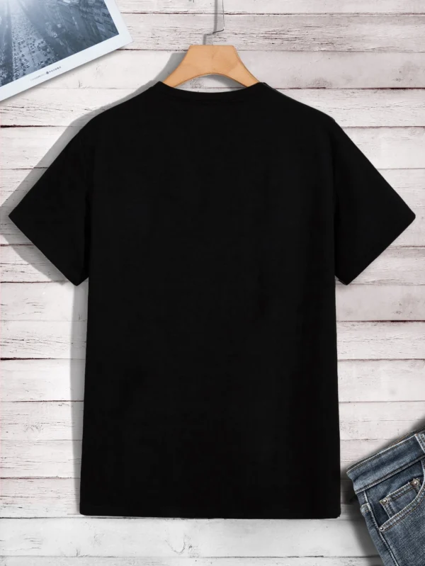 Manfinity Dauomo T-shirt broderie cœur – Image 2