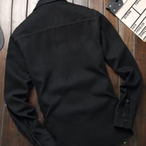 Manfinity EMRG Chemise jean noire travail