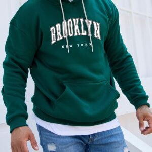 Manfinity Sporsity Sweat capuche lettres cordon