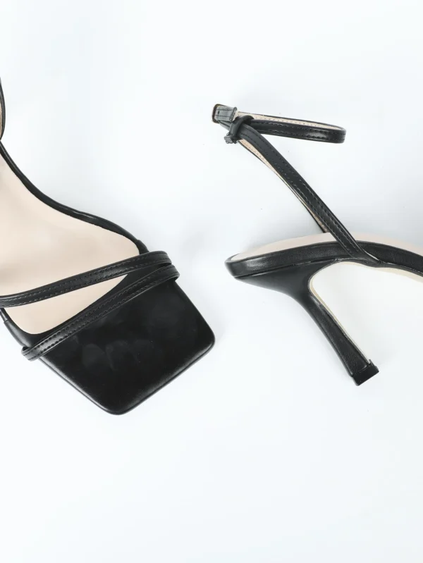 Sandales Entre-Doigt talons hauts bout carré – Image 5