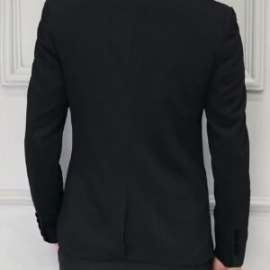 Manfinity Blazer unicolore col revers