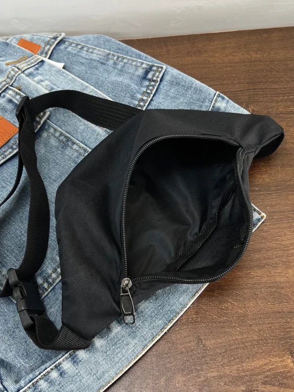 Sac banane unicolore homme multifonction – Image 6