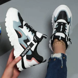 Chaussures sport semelle épaisse printemps