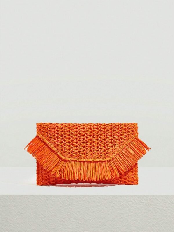 SHEIN SXY Sac embrayage paille