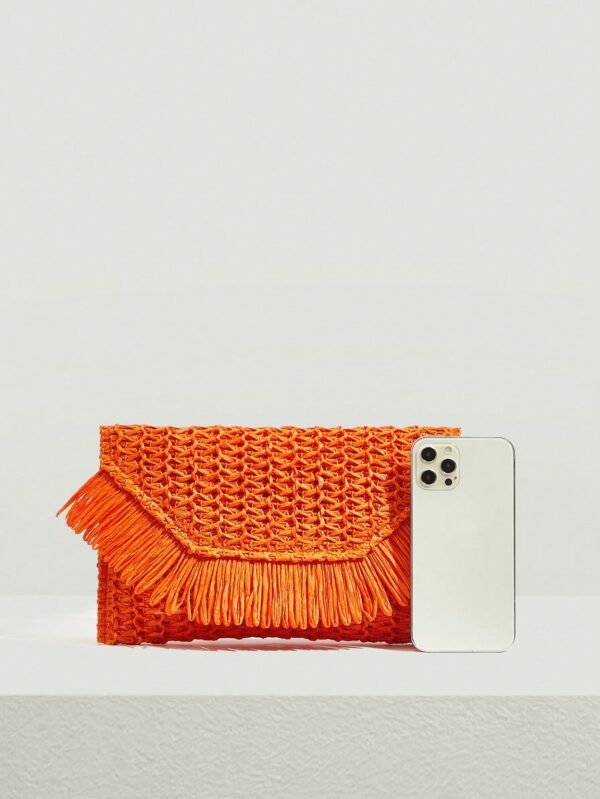 SHEIN SXY Sac embrayage paille – Image 4