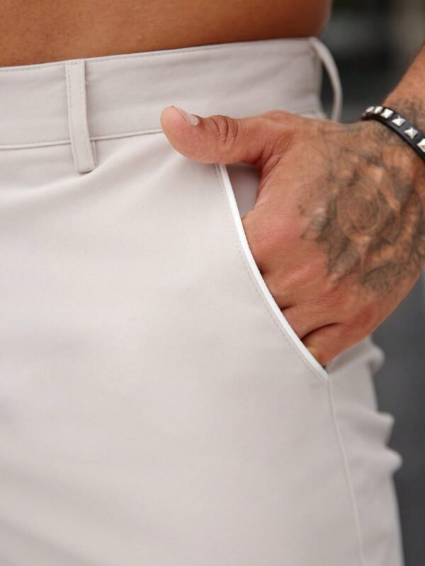 Manfinity Homme Bermuda unicolore – Image 5