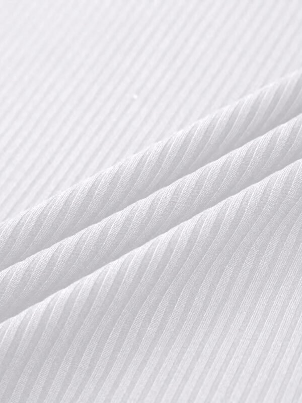 Manfinity Débardeur tricot côtelé fitness – Image 3