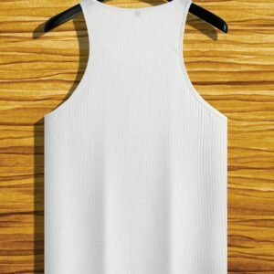 Manfinity Débardeur tricot côtelé fitness