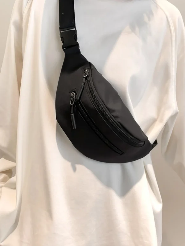 Sac taille décontracté homme poches
