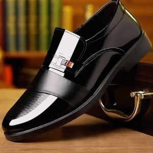 Mocassins métal glissant habillés