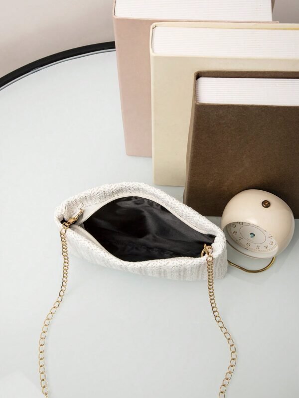 Sac luxe tressé épaule – Image 7