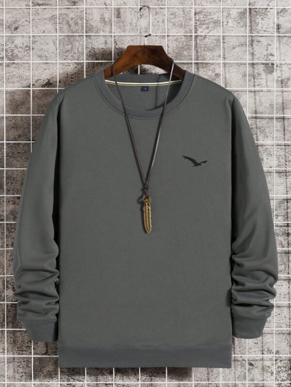 Manfinity Sweat-shirt imprimé aigle – Image 4