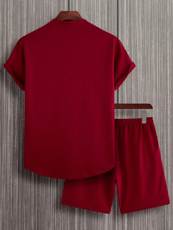 Manfinity Chemise fleurie & short à cordon – Image 2