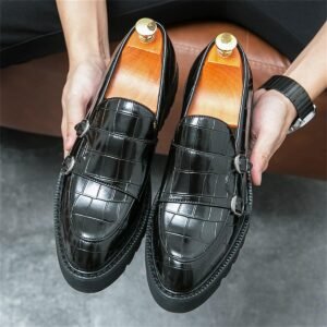 Mocassins à franges slip-on homme