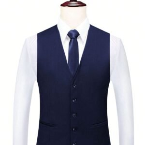 Homme Gilet à bouton