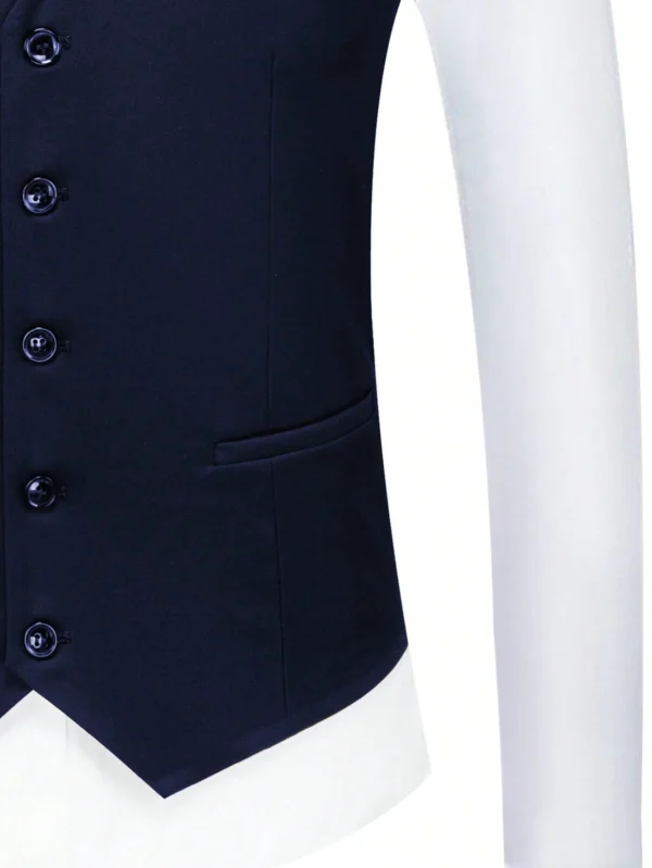 Homme Gilet à bouton – Image 3