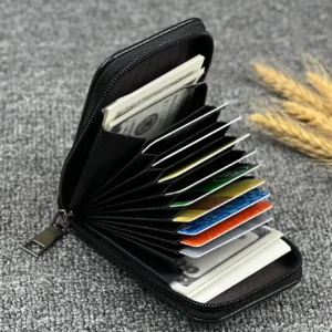 Portefeuille de poche matelassé minimaliste