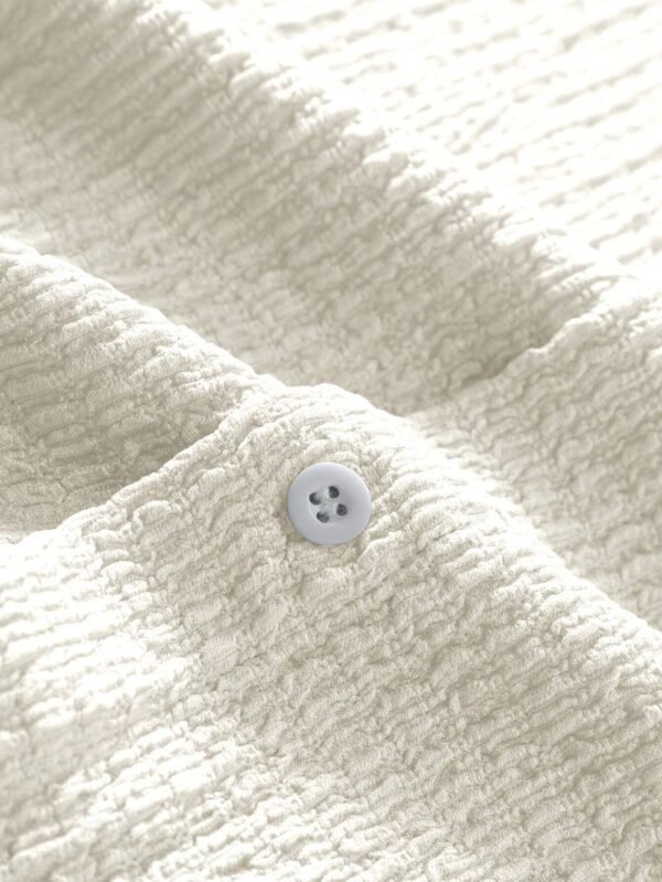 Manfinity Chemise casual boutons texturée – Image 4