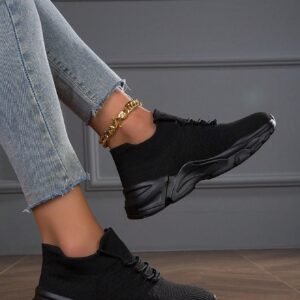 Baskets blanches polyvalentes confortables
