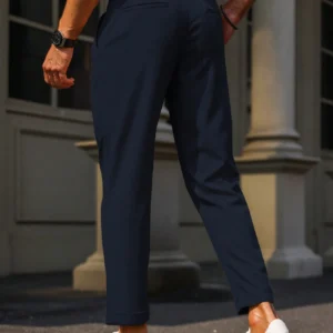 Manfinity Bizformal Pantalon costume plis poche