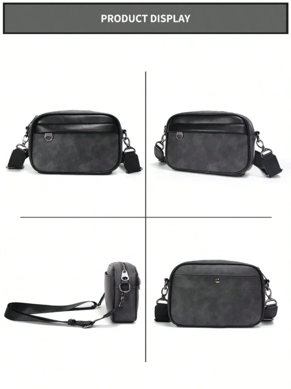 Sac cuir PU coréen vintage – Image 13