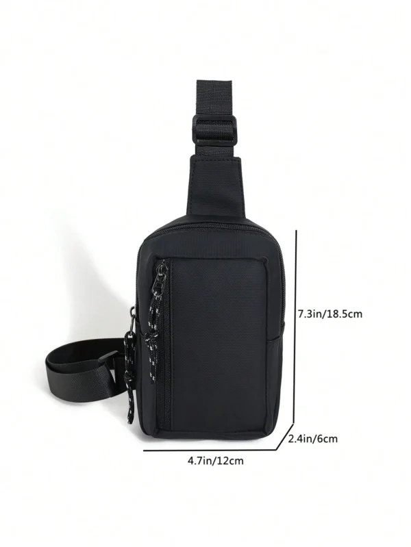 Sac poitrine mode minimaliste homme – Image 11