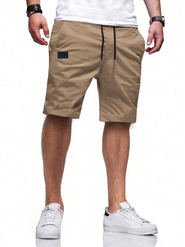 Manfinity Homme Shorts taille cordon poches obliques