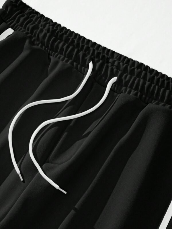 Manfinity Pantalon survêtement ample bande contraste – Image 6