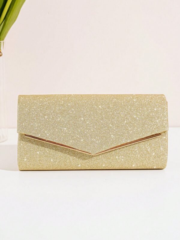Sac seau strass transparent – Image 3