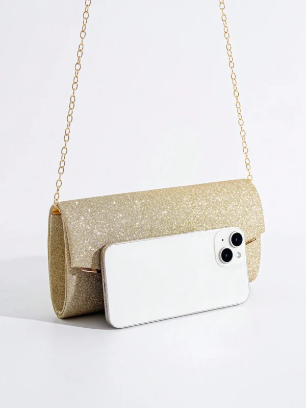 Sac seau strass transparent – Image 4