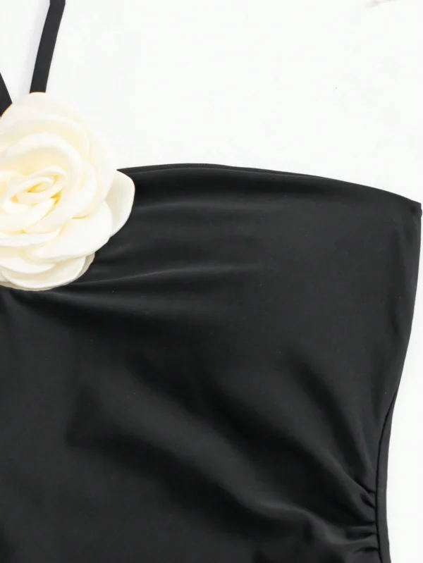 SHEIN Swim Tankini fleurs ras-du-cou – Image 5