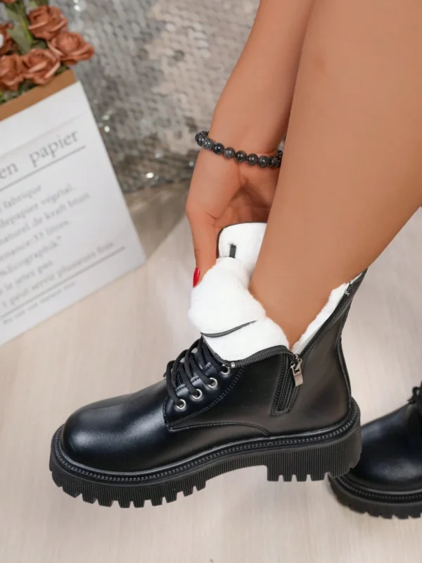 Bottes mi-mollet doublure thermique – Image 2