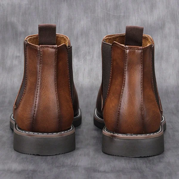 Bottes Chelsea rétro homme avec veste – Image 5