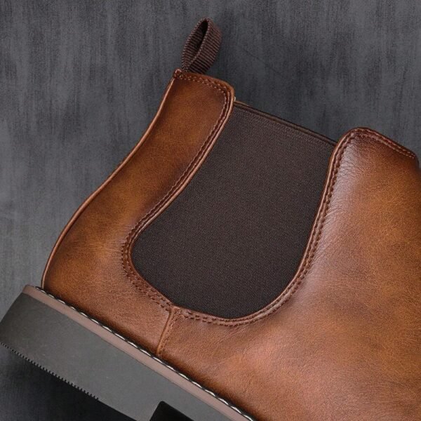 Bottes Chelsea rétro homme avec veste – Image 10
