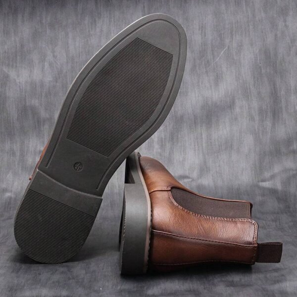 Bottes Chelsea rétro homme avec veste – Image 7