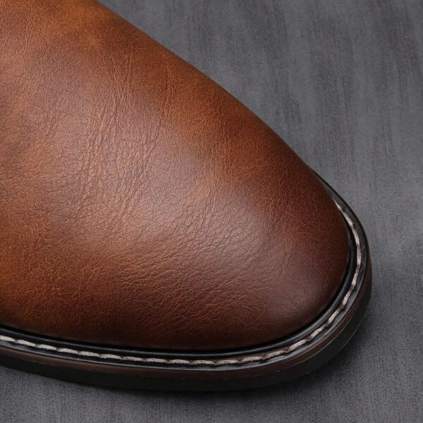 Bottes Chelsea rétro homme avec veste – Image 11