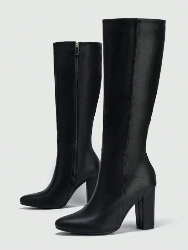 Bottes marron pour femmes neige pull thermique – Image 7