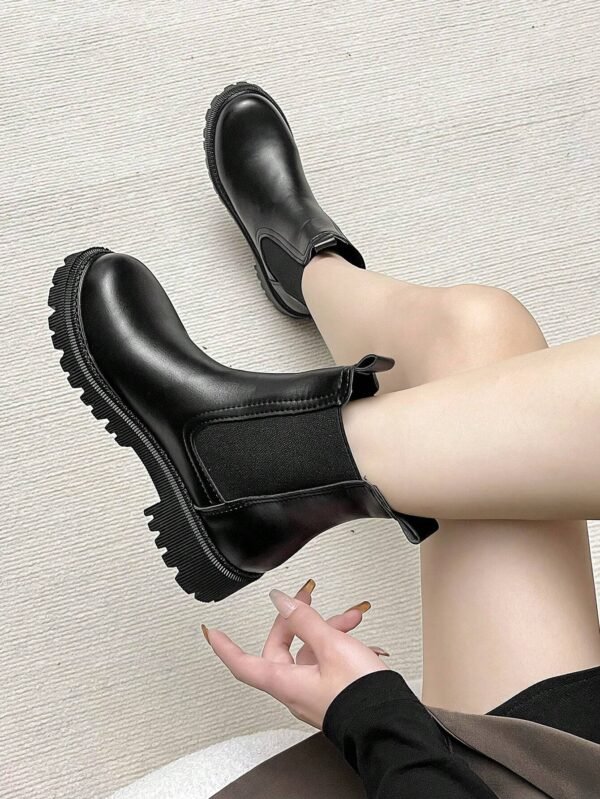 Bottes Chelsea semelle épaisse – Image 3