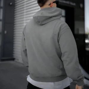 Sweat capuche uni homme mode