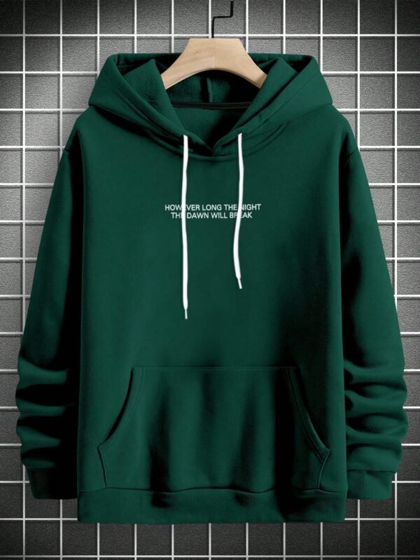 SHEIN Manfinity EMRG Sweat capuche imprimé main – Image 2