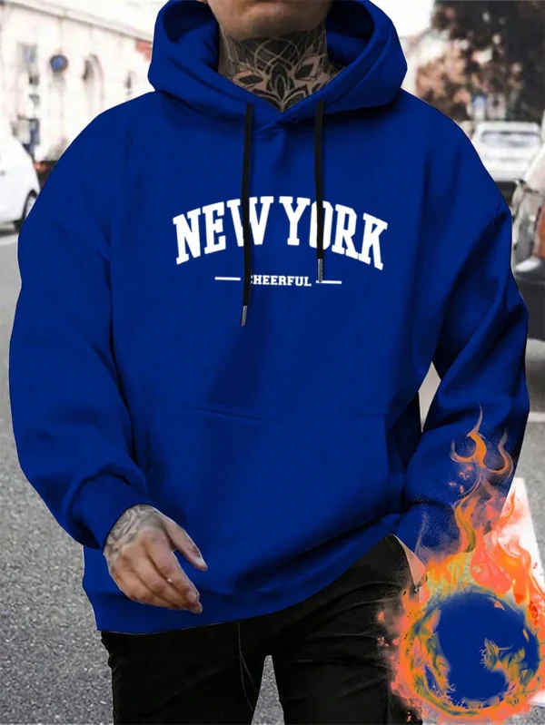 Manfinity Sporsity Sweat capuche molleton lettres