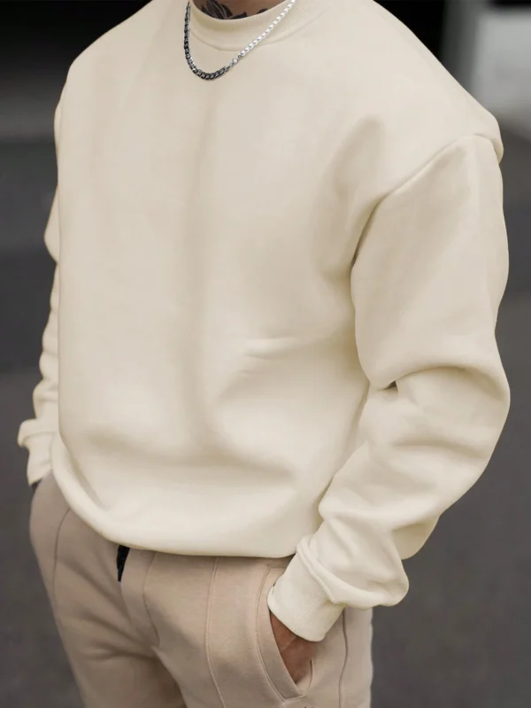 Sweat-shirt capuche uni printemps/automne