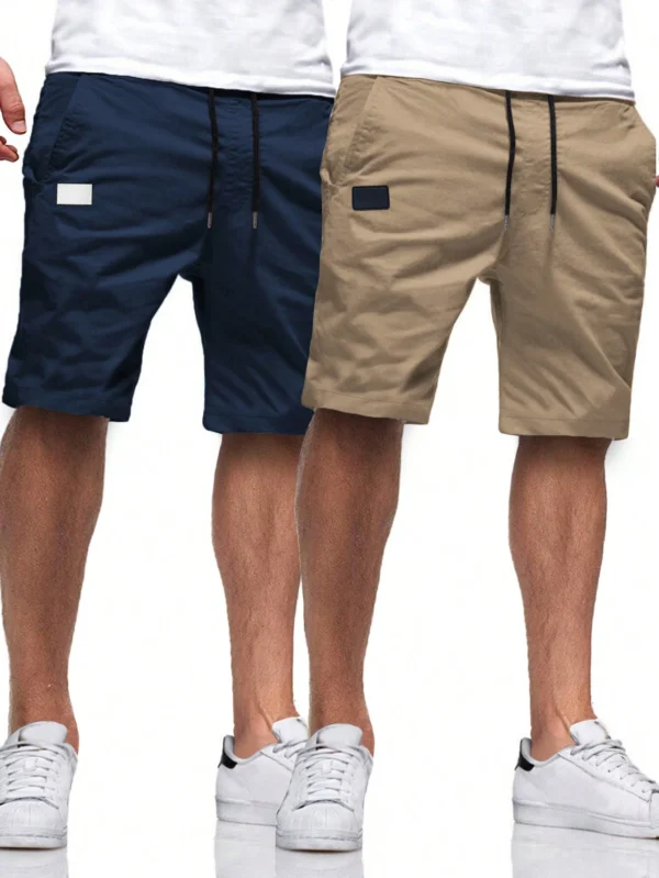 Manfinity Homme 2 Pièces Shorts taille cordon