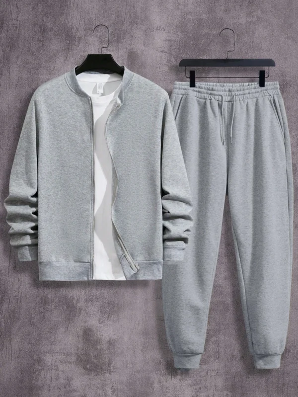 Manfinity Dauomo Sweatshirt doublé et pantalon