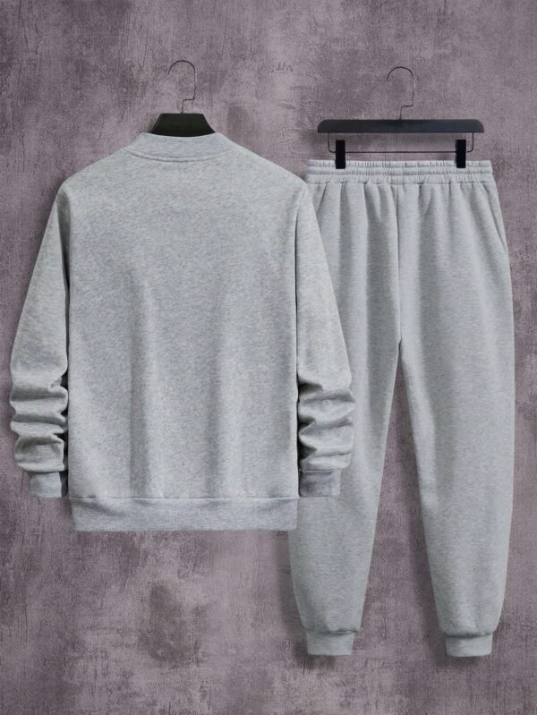 Manfinity Dauomo Sweatshirt doublé et pantalon – Image 2