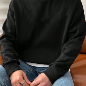 Manfinity Sweatshirt ample col rond